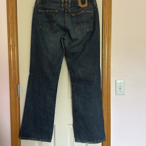 Lucky Brand Blue Flare Wide Leg Jeans - Picture 4 of 9